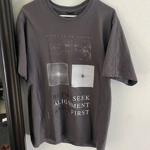 Reigning Champ tee in grey heavyweight - jide osifeso